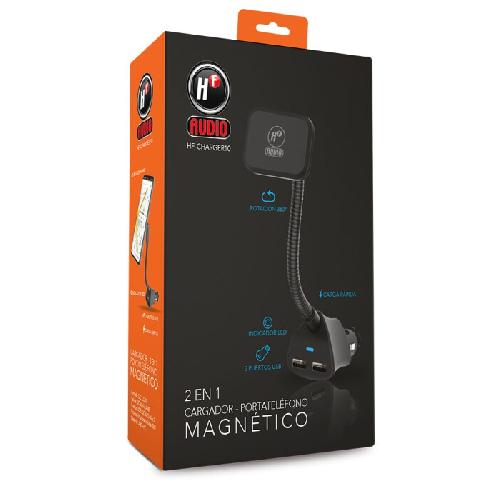 CARGADOR PORTA TELEFONO MAGNÉTICO